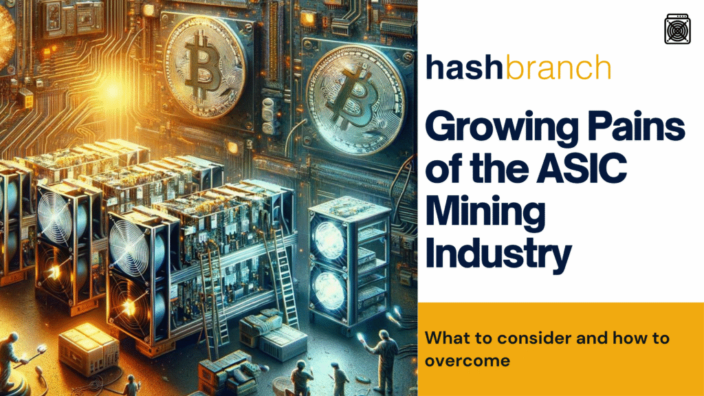 Bitcoin mining advisory, ASIC hosting, and infrastructure services by Hashbranch