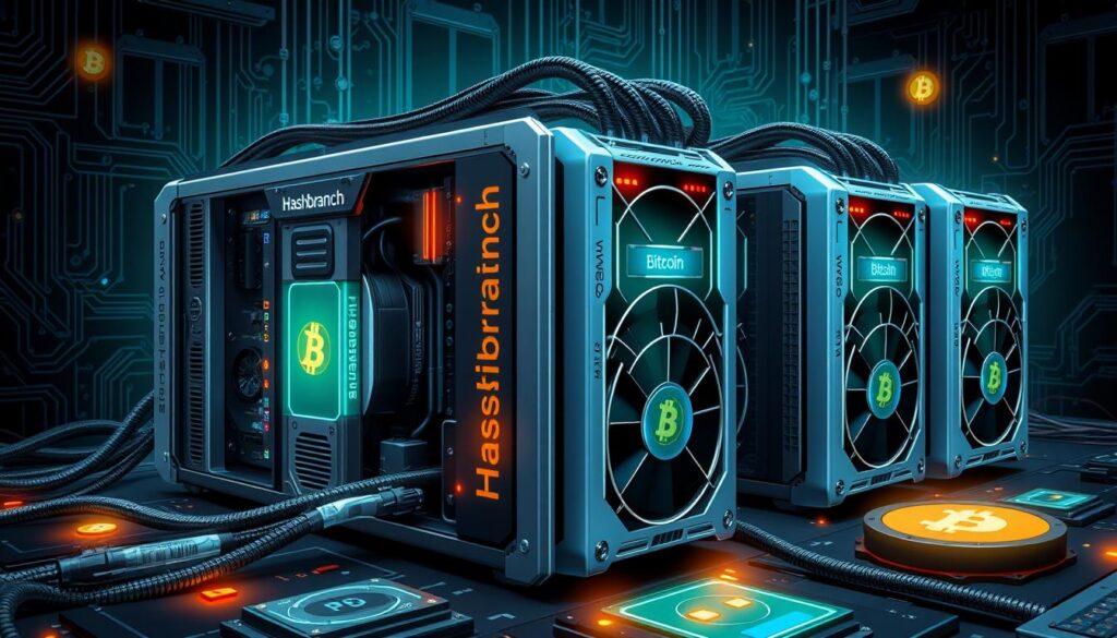 Bitcoin mining hardware